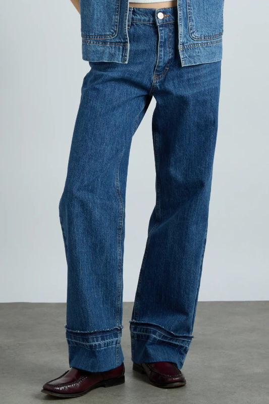 Damson Madder Sylvie Jeans - Huckleberry Wash