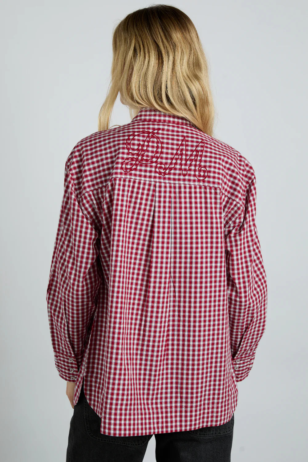 Damson Madder Michelle Shirt - Cherry Gingham