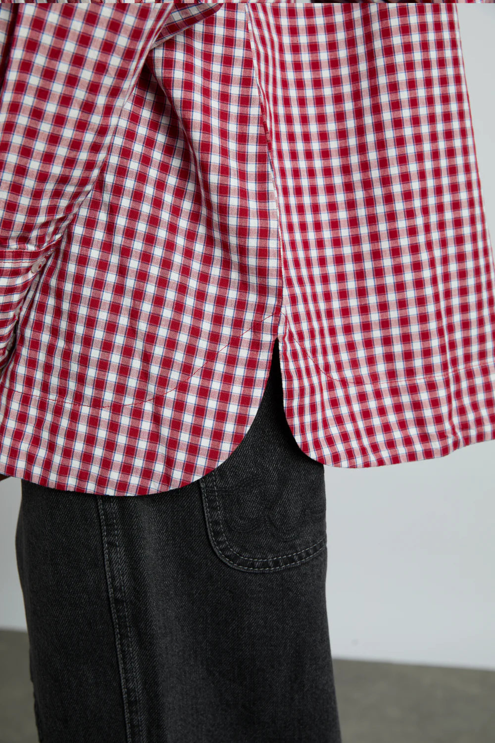 Damson Madder Michelle Shirt - Cherry Gingham