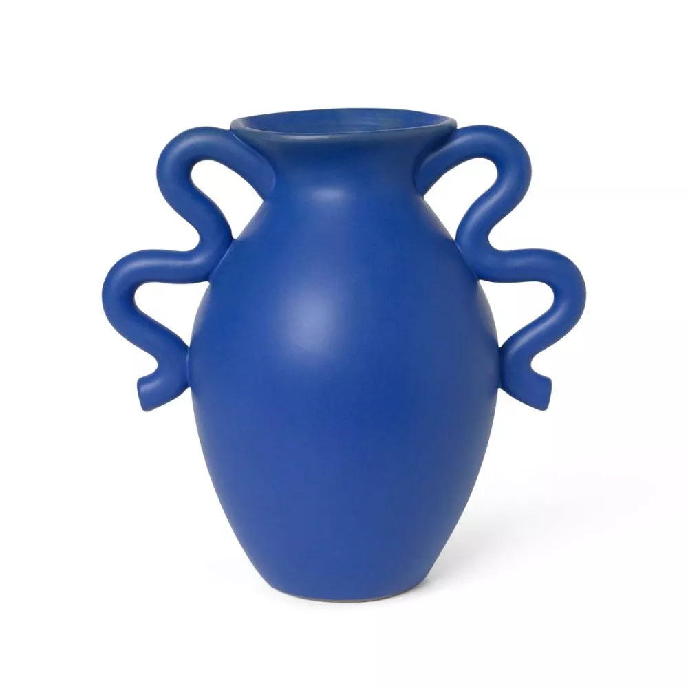 Ferm Living Verso Table Vase - Bright Blue