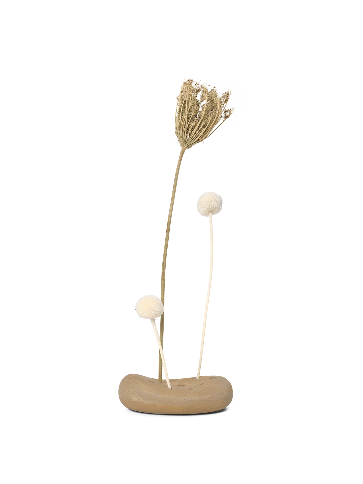 Ferm Living Vanitas Flower Stone - Sand