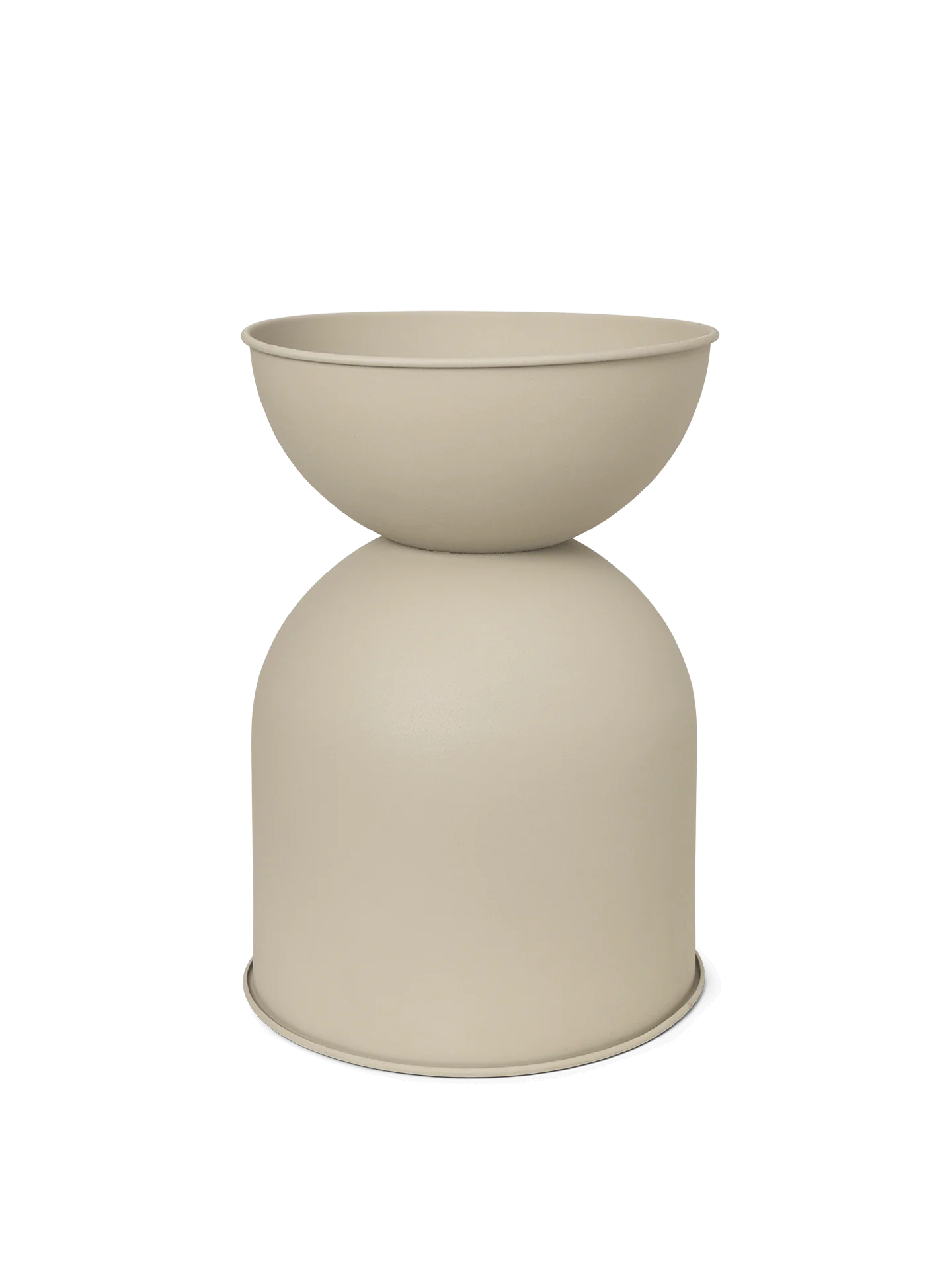 Ferm Living Hourglass Pot - Medium - Cashmere