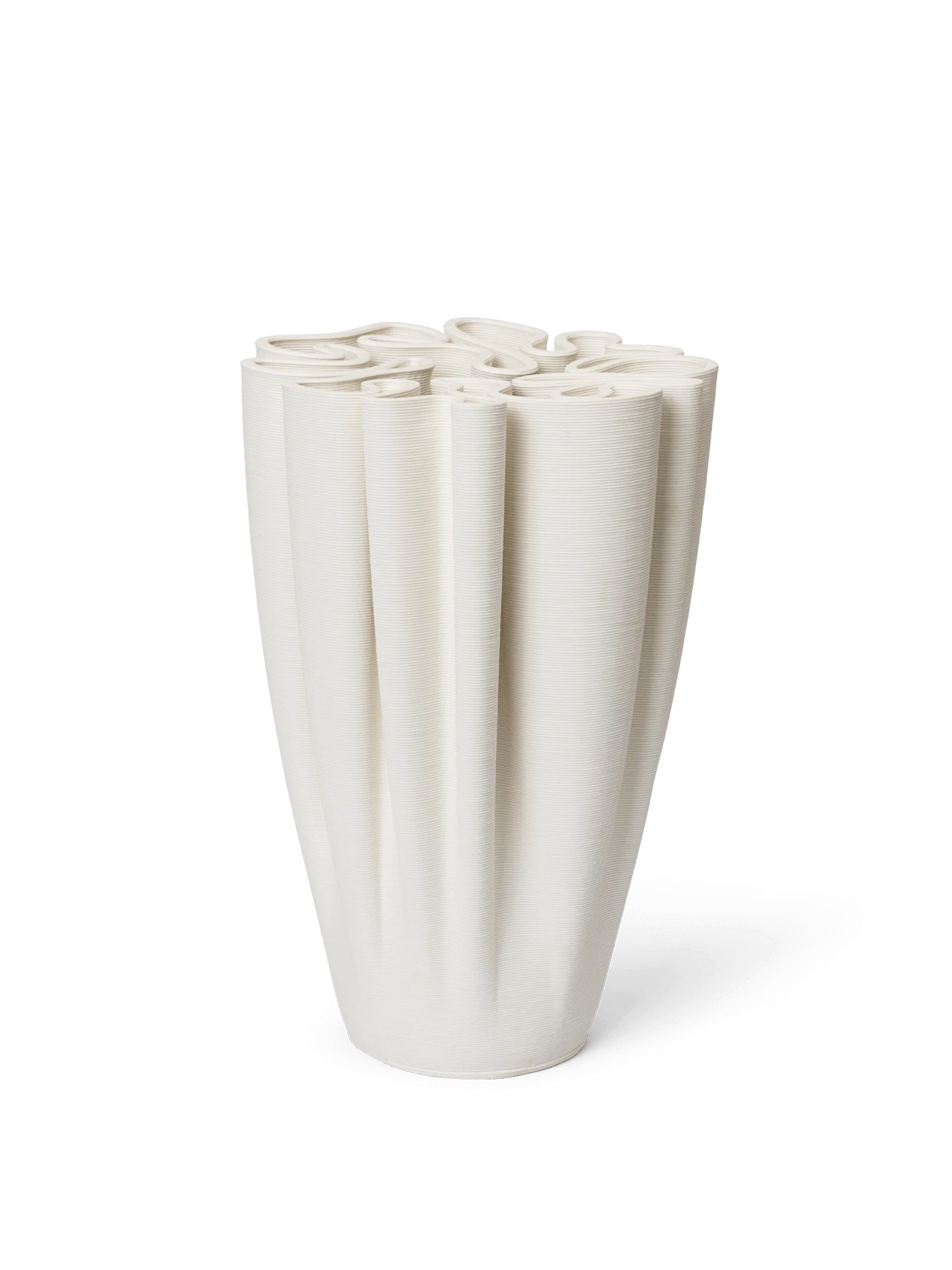 Ferm Living Dedali Vase - Off-White