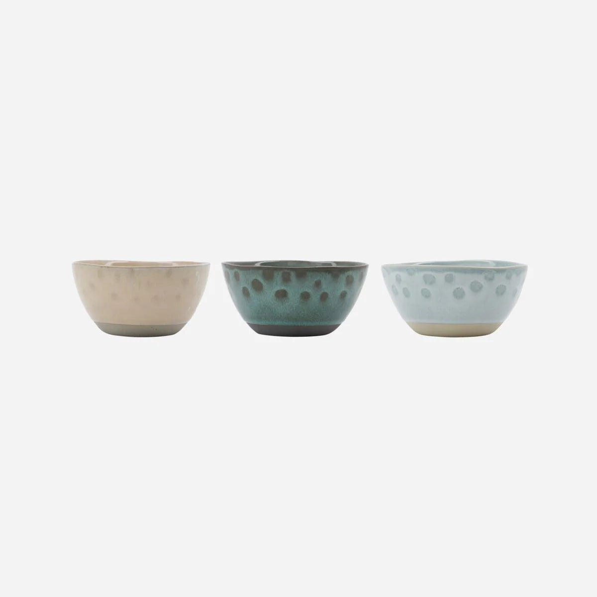 House Doctor - Bowl, HDLike, Beige/Green/Blue