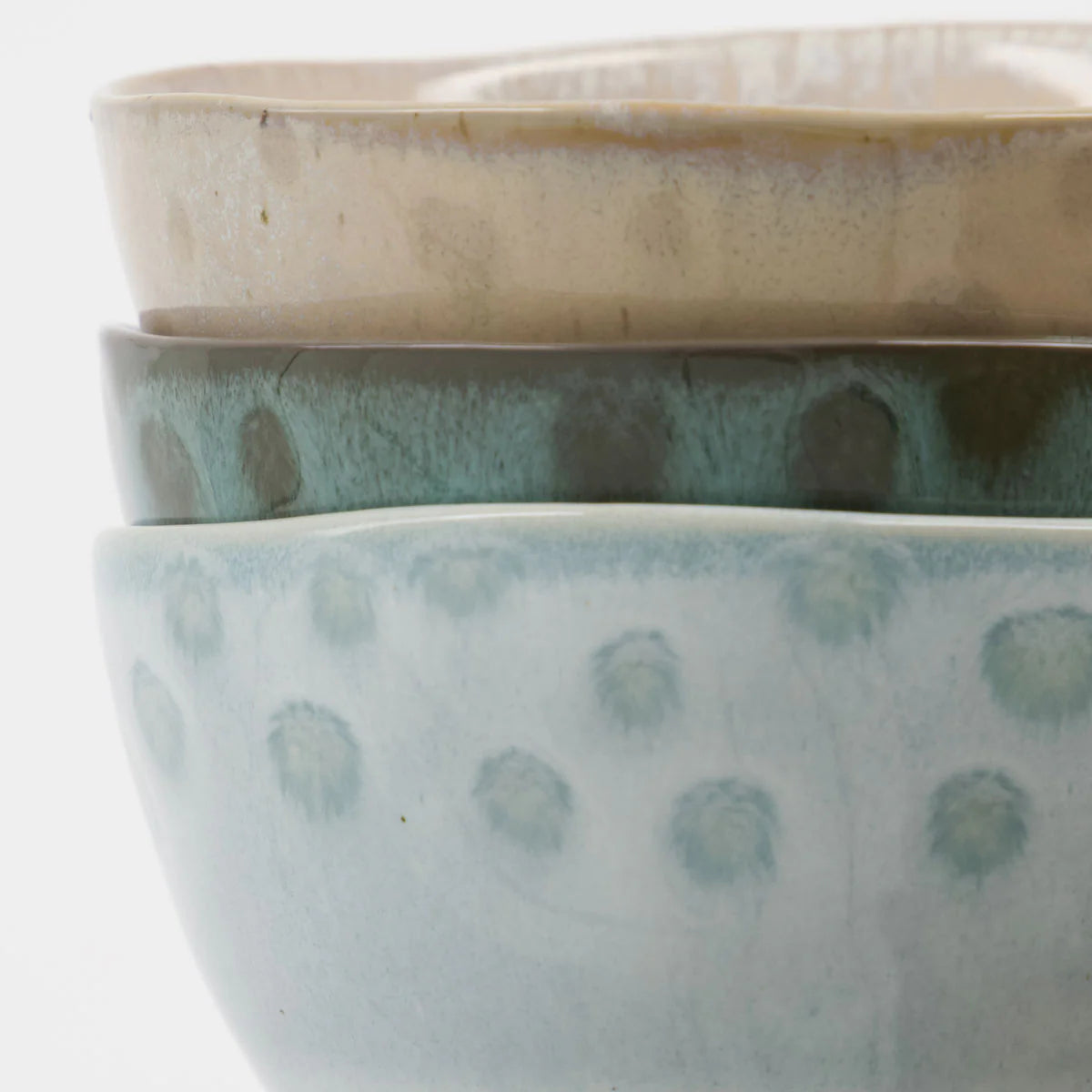 House Doctor - Bowl, HDLike, Beige/Green/Blue