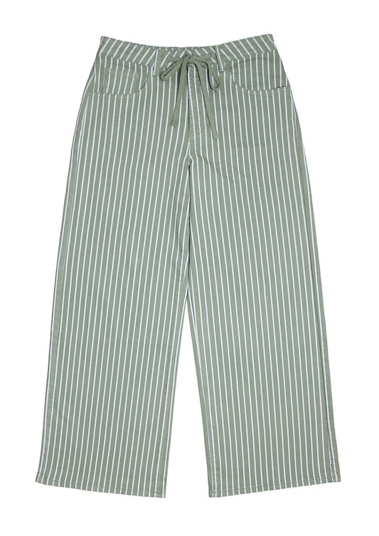 Seventy + Mochi - Blake Jean - Vintage Moss Wide Stripe