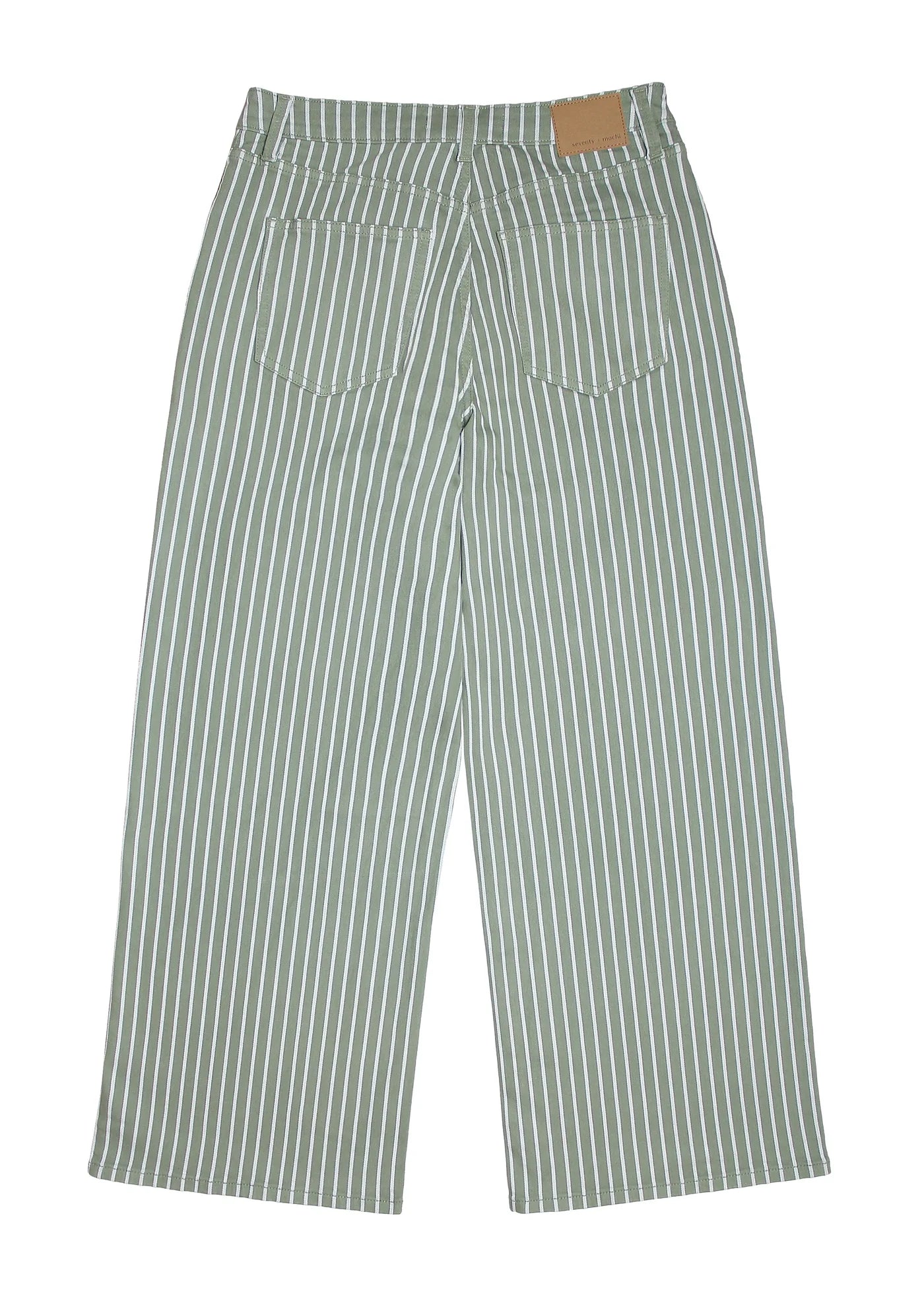 Seventy + Mochi - Blake Jean - Vintage Moss Wide Stripe