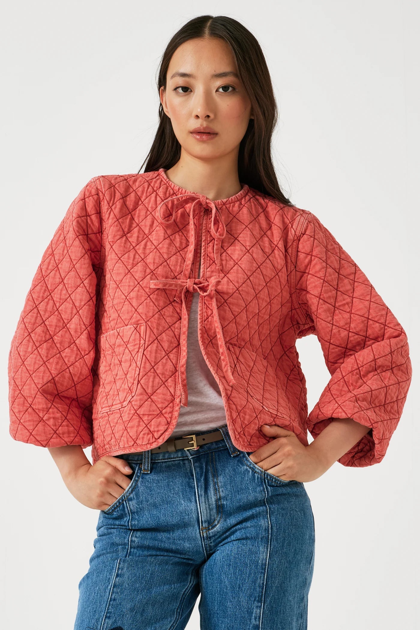 Seventy + Mochi - Aria Jacket - Mineral Red