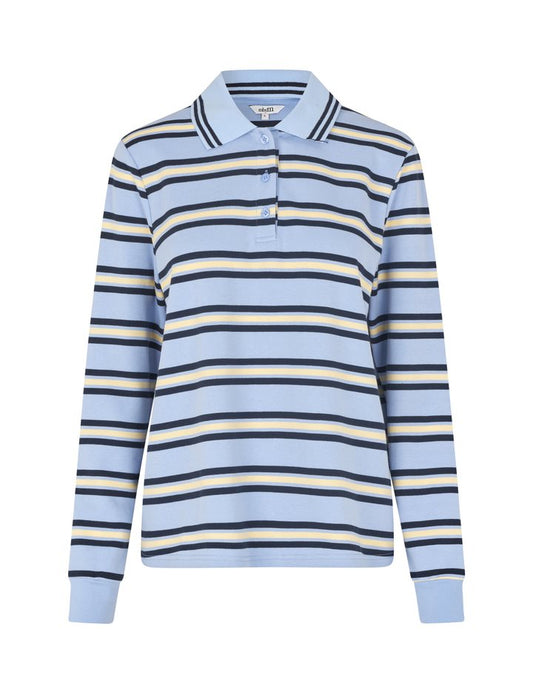 Mbym - Polla T-shirt - Cool Blue Stripe