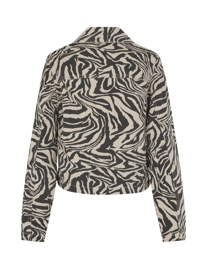 Mbym - Cathalina Jacket - Zebriana Print