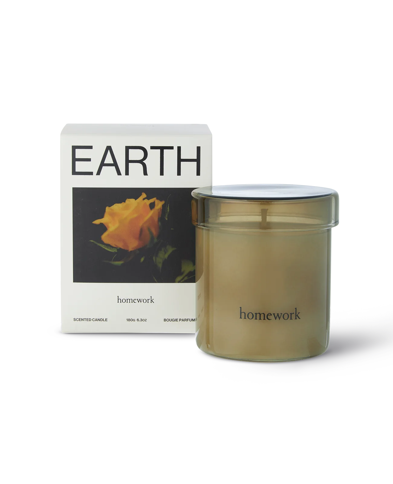 Homework Candle - Earth