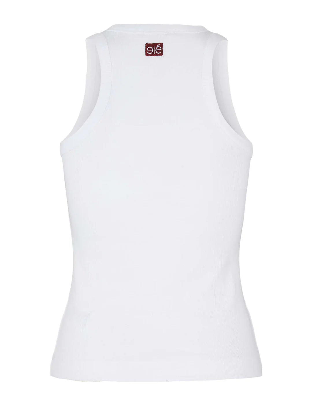 Esmé Studios - Blossom Racer Back Tank - White