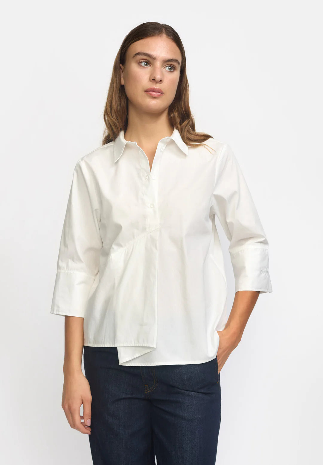 Esmé Studios - Coban Blouse - White