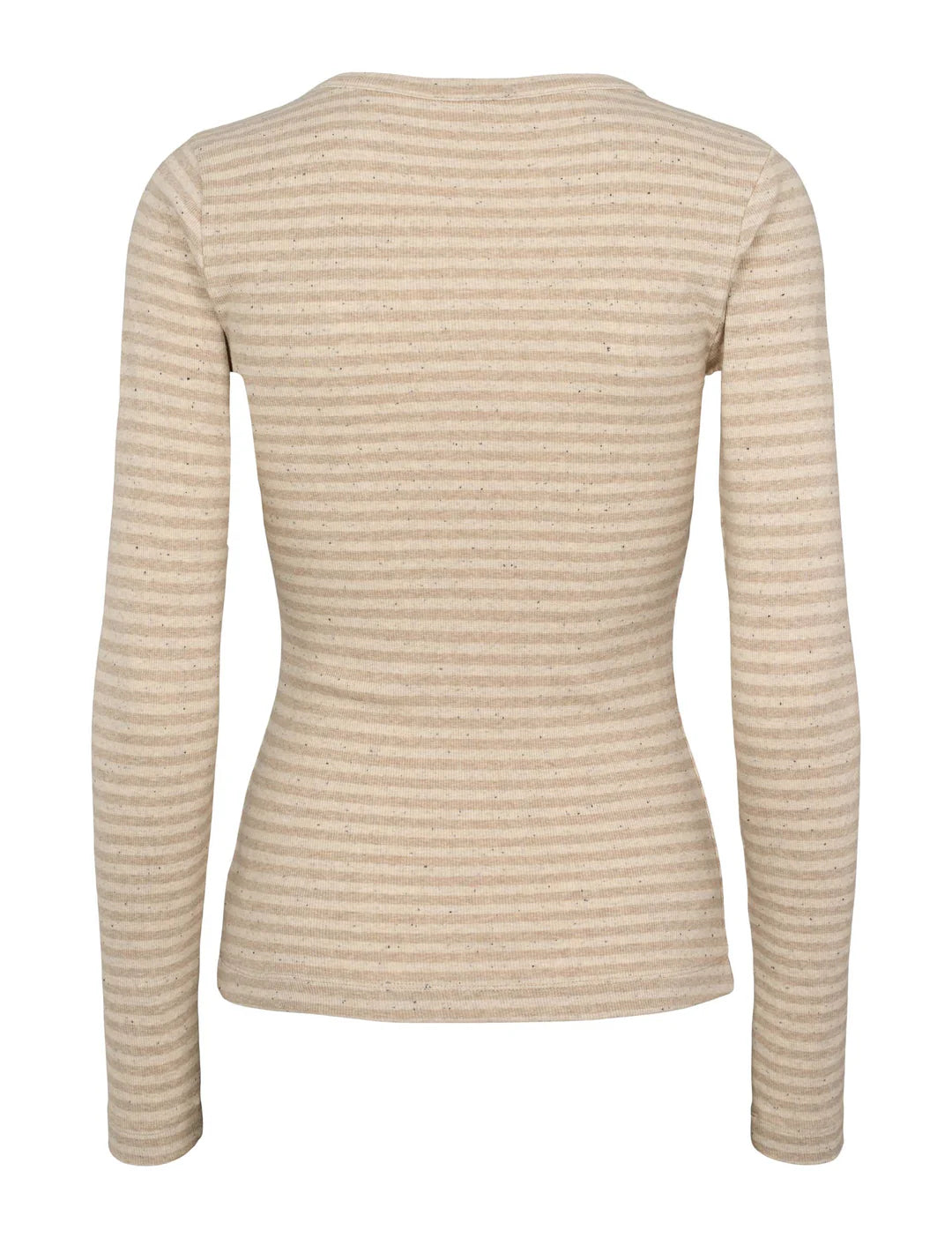 Esmé Studios - Bloom Stripe LS Top GOTS - Buttercream