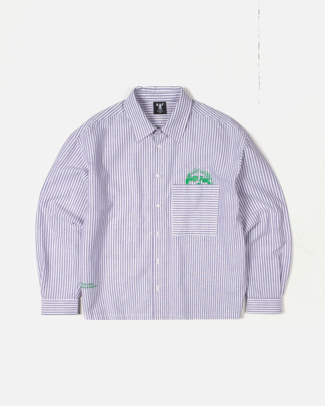 Candice - Hidden LS Oxford Shirt