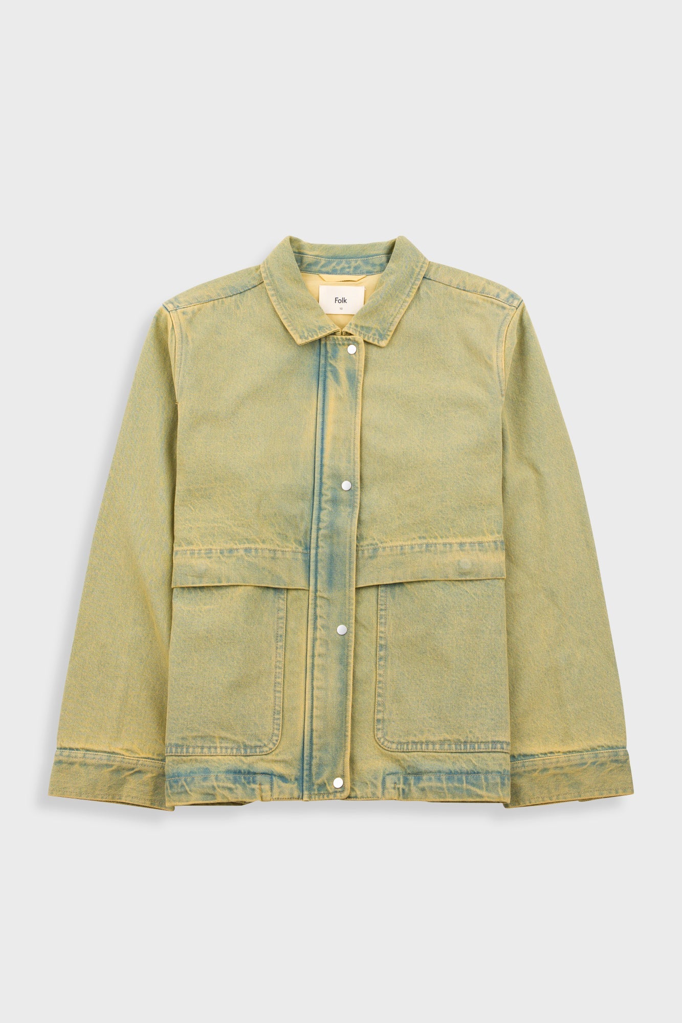 Folk - Blouson - Bleached Denim