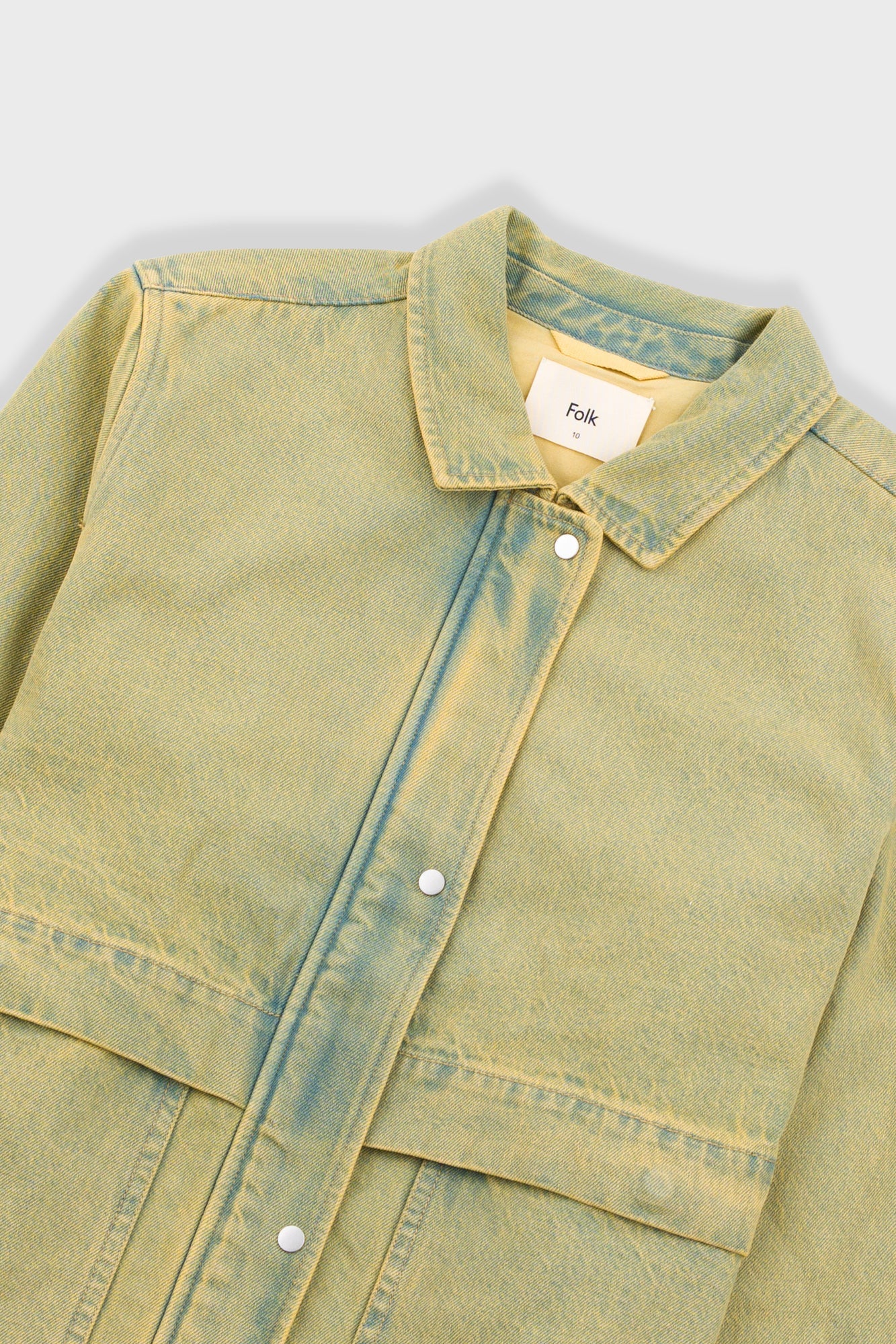 Folk - Blouson - Bleached Denim