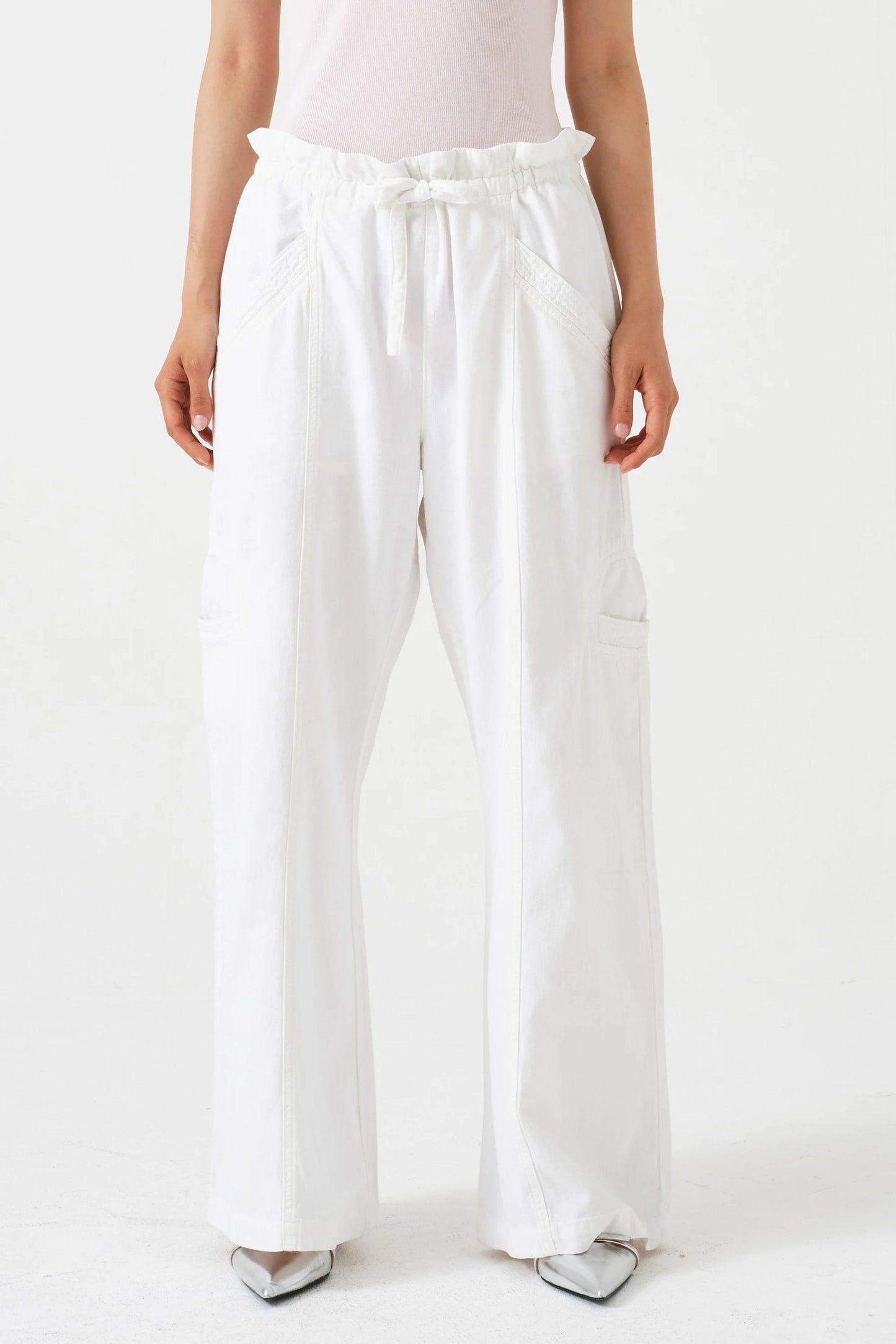 Seventy + Mochi - Juno Pant - White