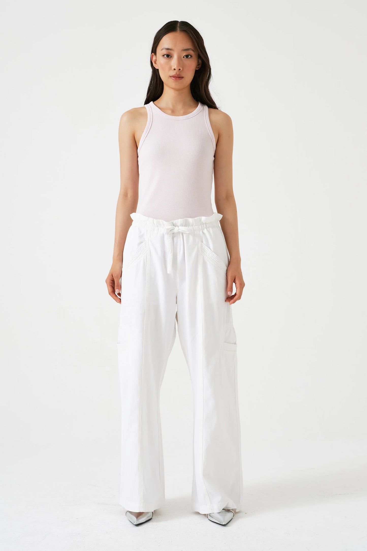 Seventy + Mochi - Juno Pant - White