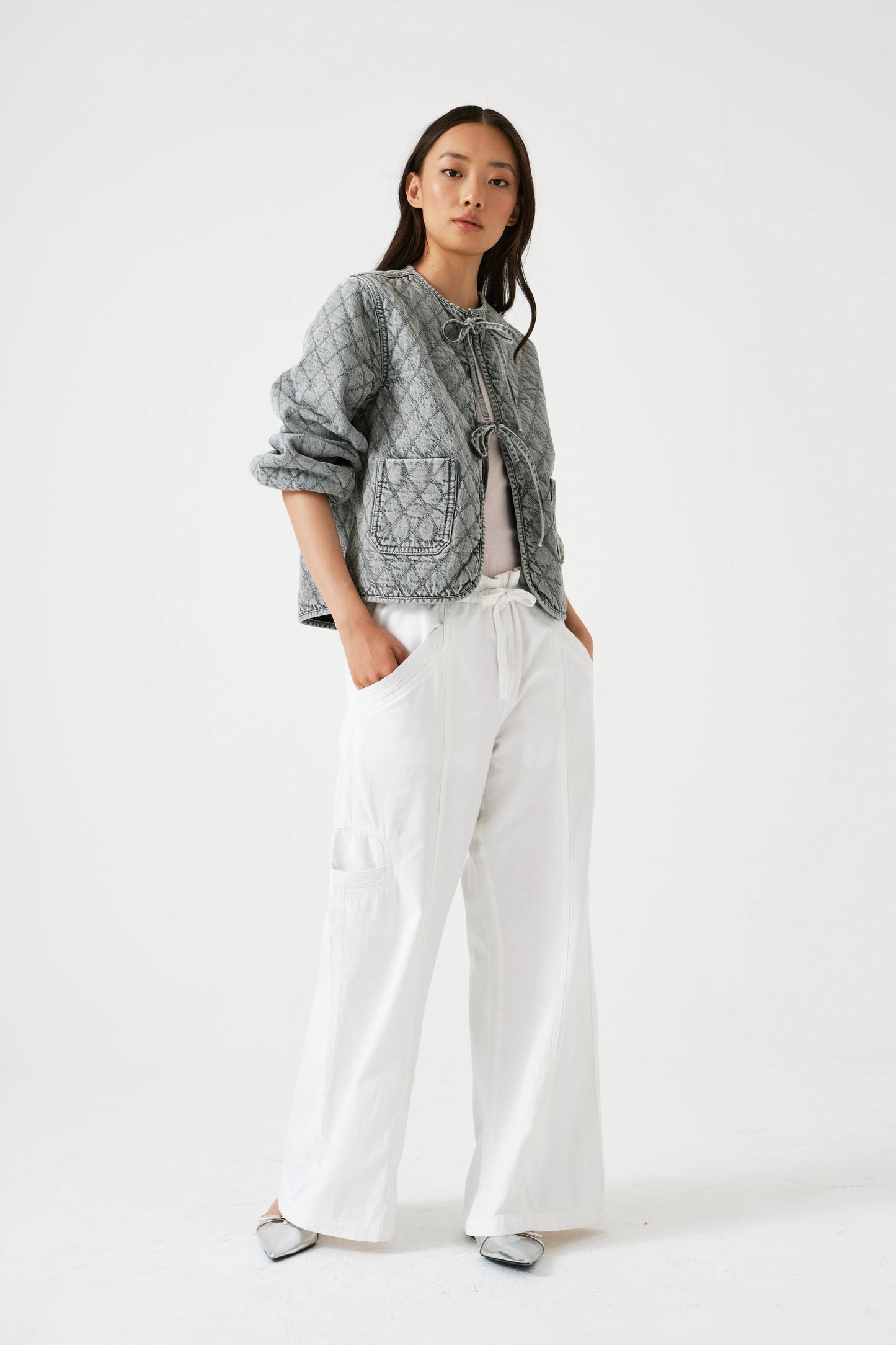 Seventy + Mochi - Juno Pant - White