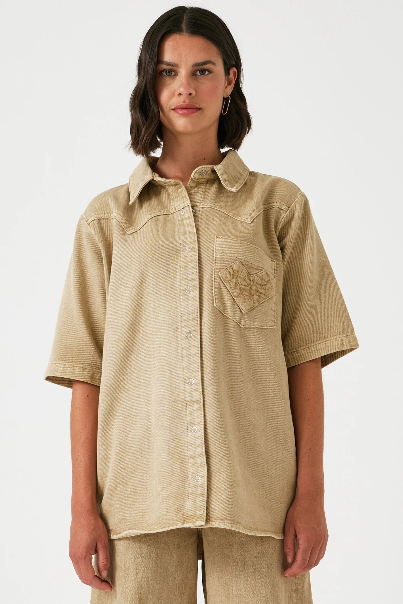 Seventy + Mochi - Eva Shirt - Desert Sand