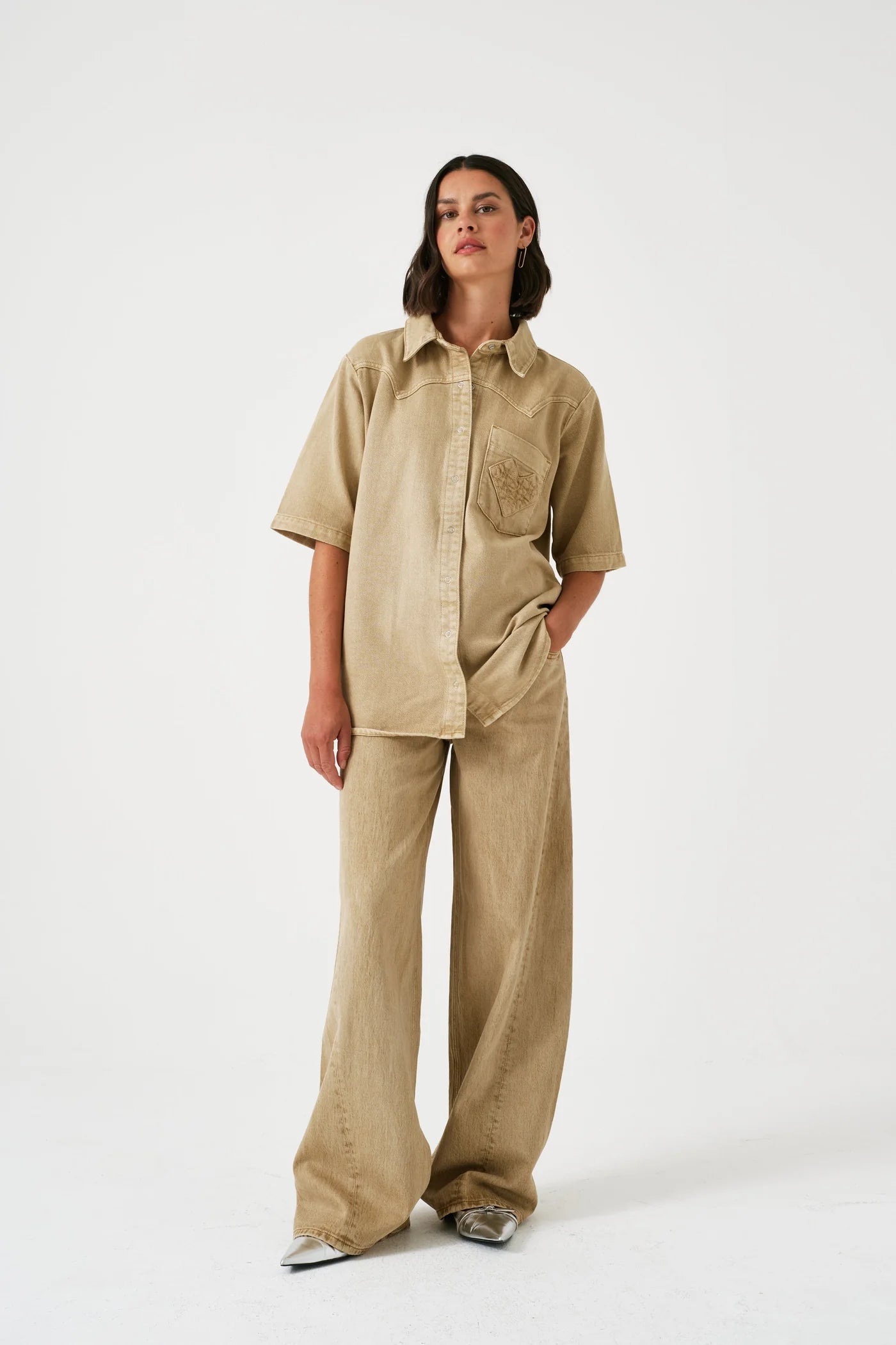 Seventy + Mochi - Eva Shirt - Desert Sand