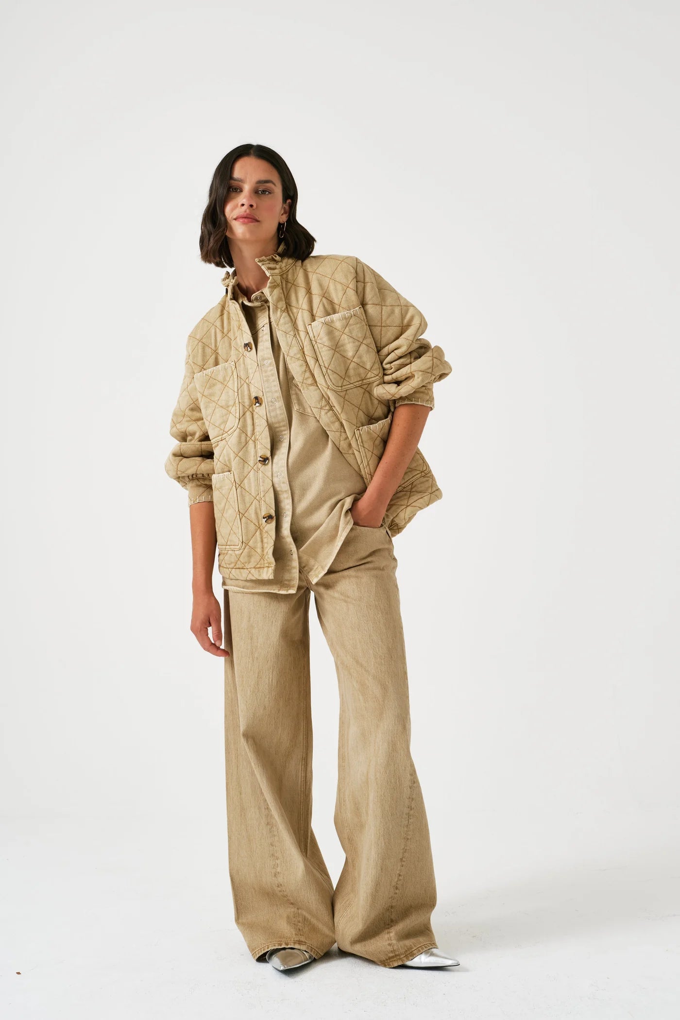 Seventy + Mochi - Eva Shirt - Desert Sand