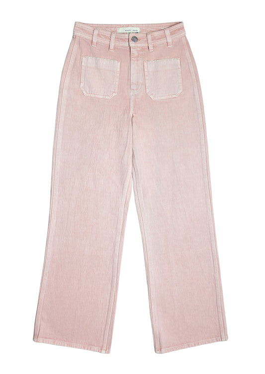 Seventy + Mochi - Patch Pocket Mabel Jean - Peony Pink