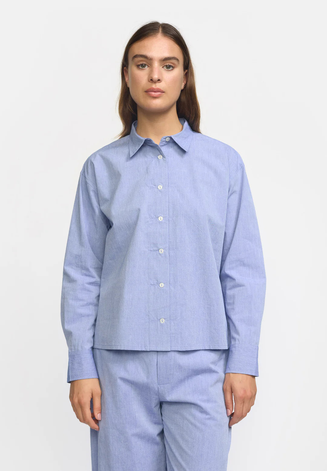 Esmé Studios - Atlas Shirt - GOTS - Blue Wash