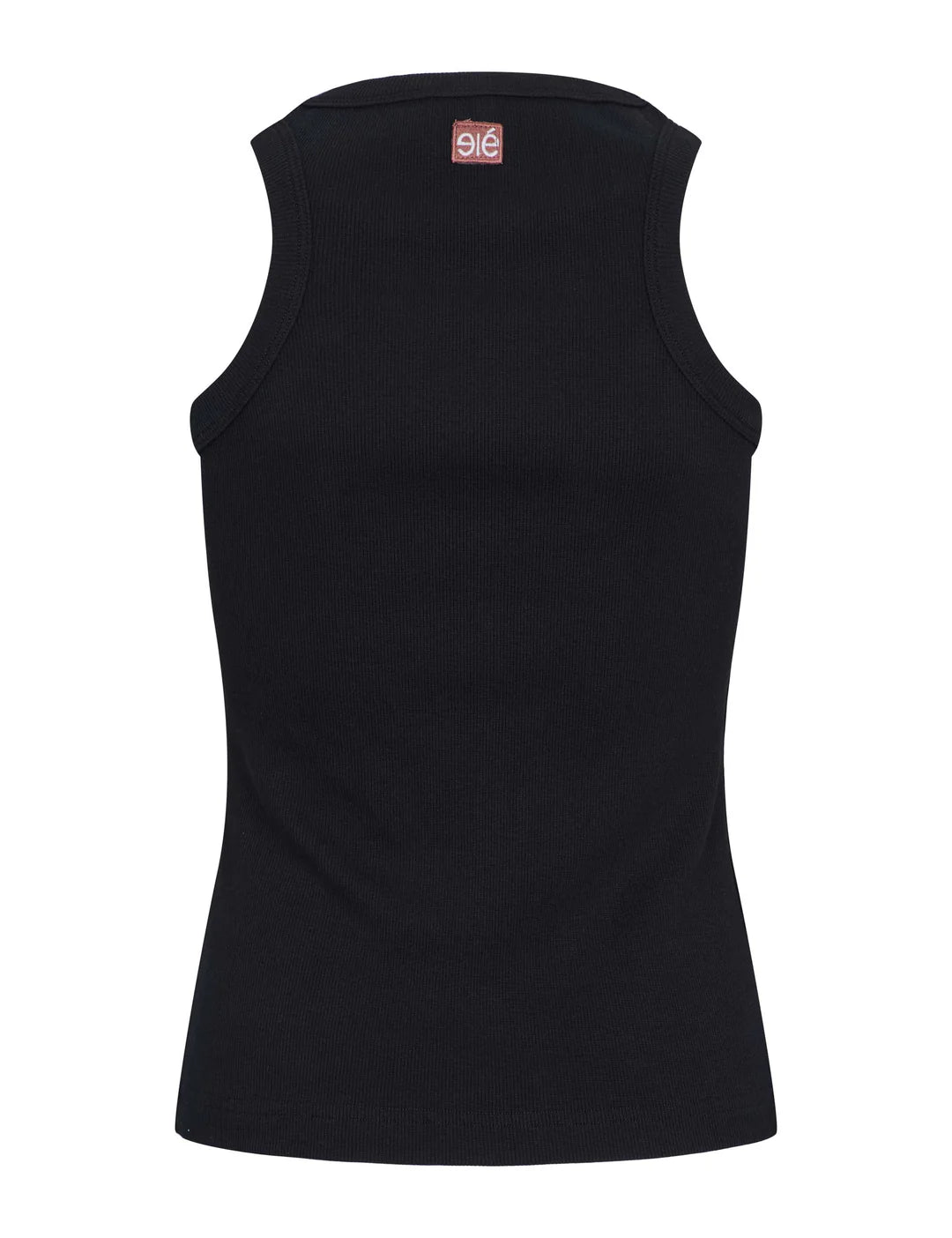 Esmé Studios - Blossom Racer Back Rib Tank - Black