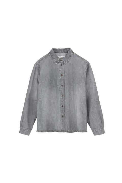 Skall Studio Millington Shirt - Worn Light Grey