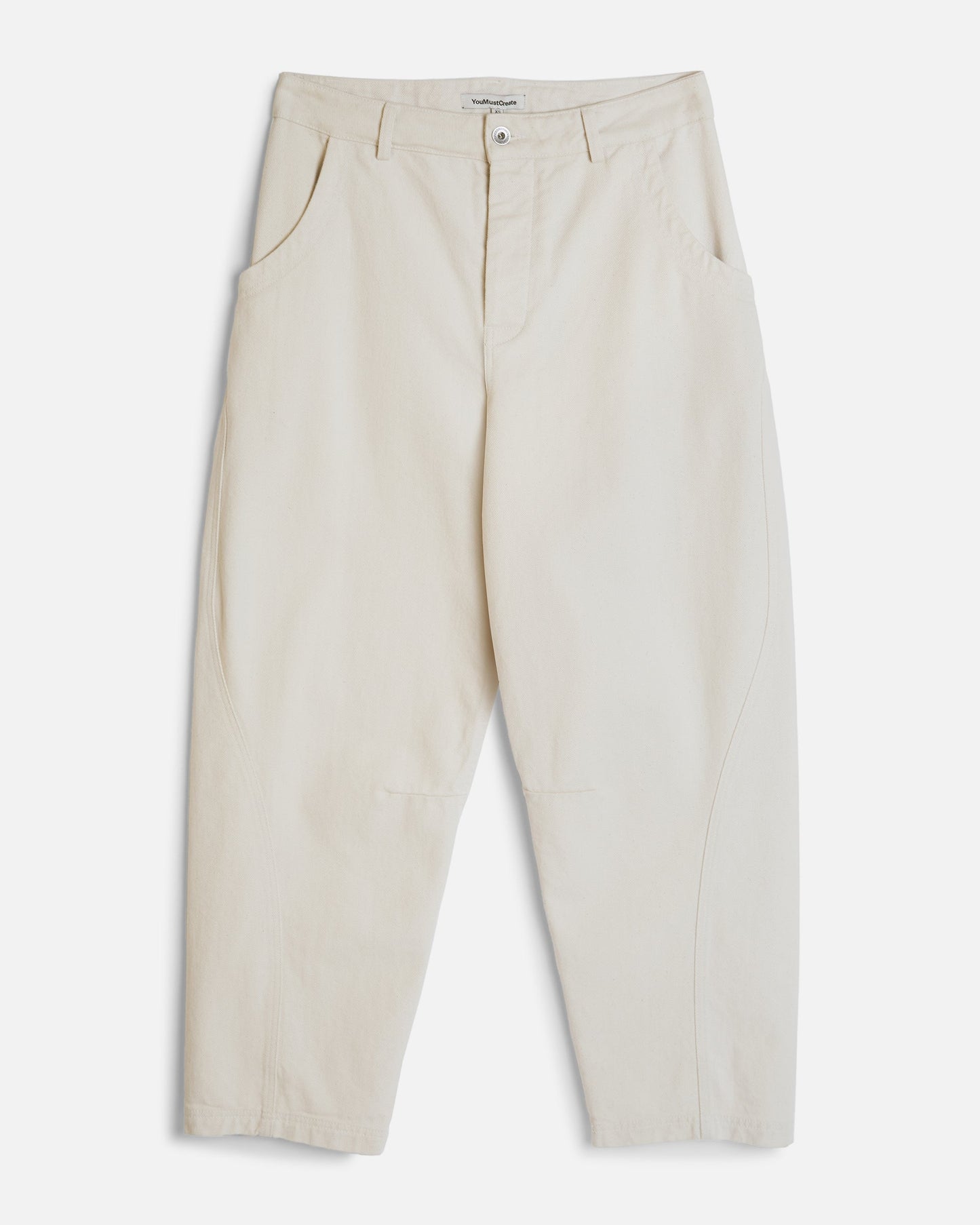 YMC - Twisted Trouser - Ecru