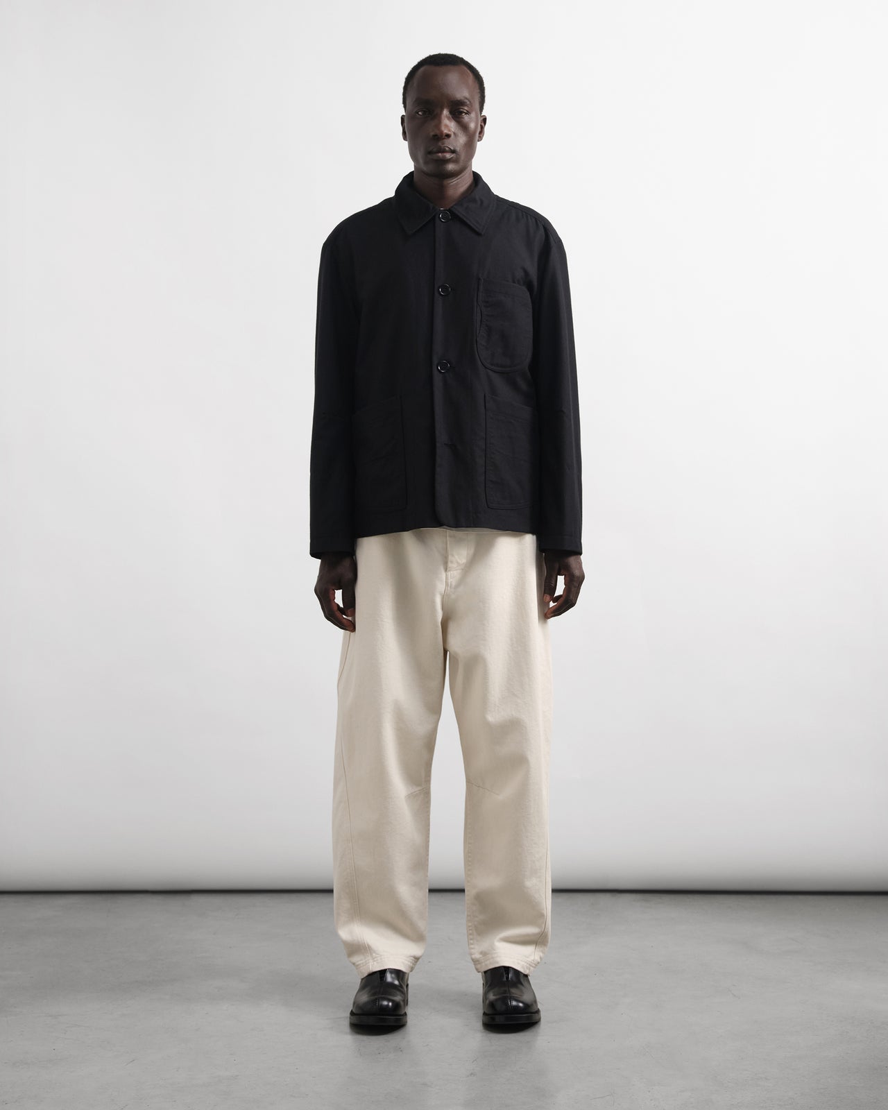 YMC - Twisted Trouser - Ecru