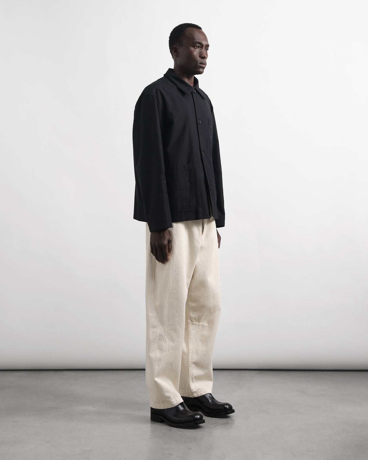 YMC - Twisted Trouser - Ecru