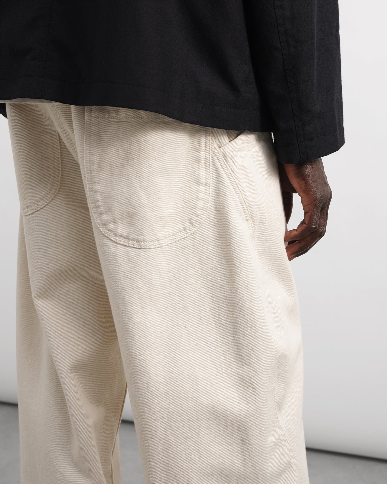 YMC - Twisted Trouser - Ecru