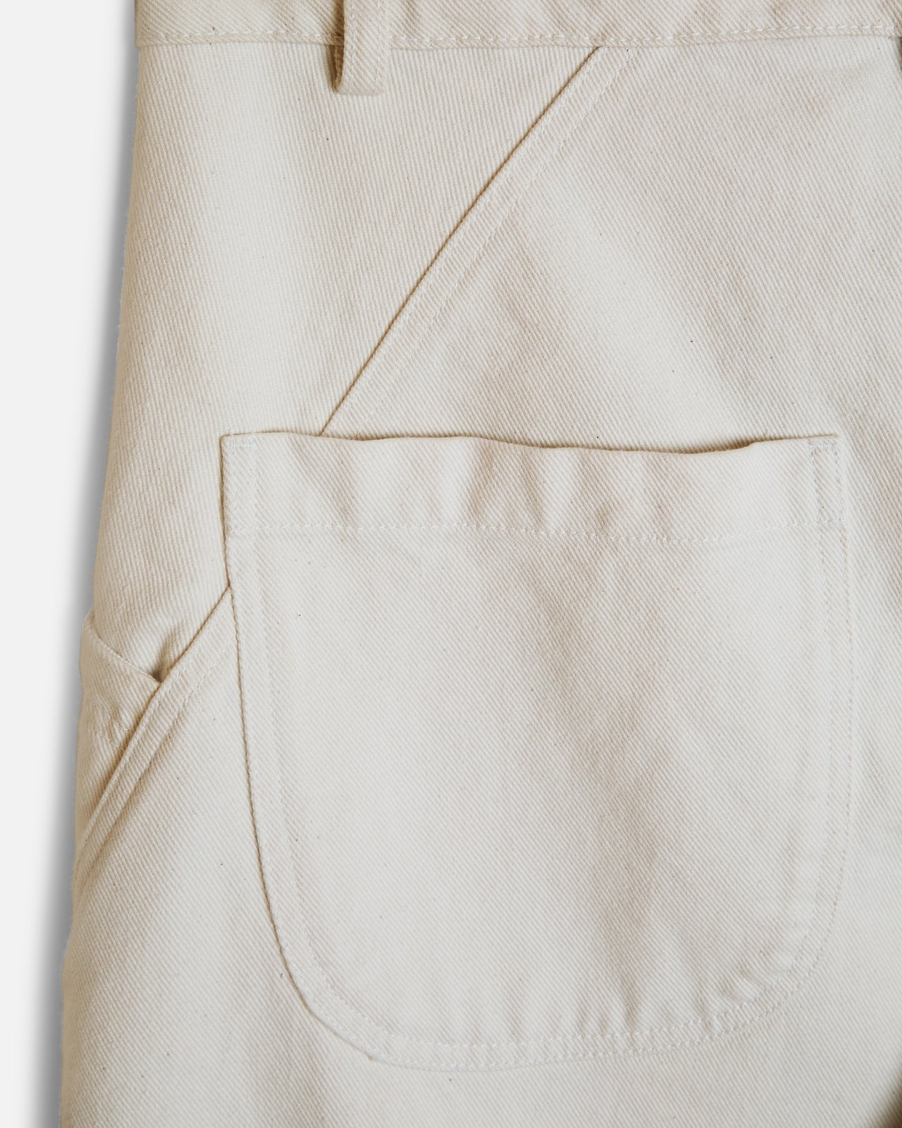 YMC - Twisted Trouser - Ecru