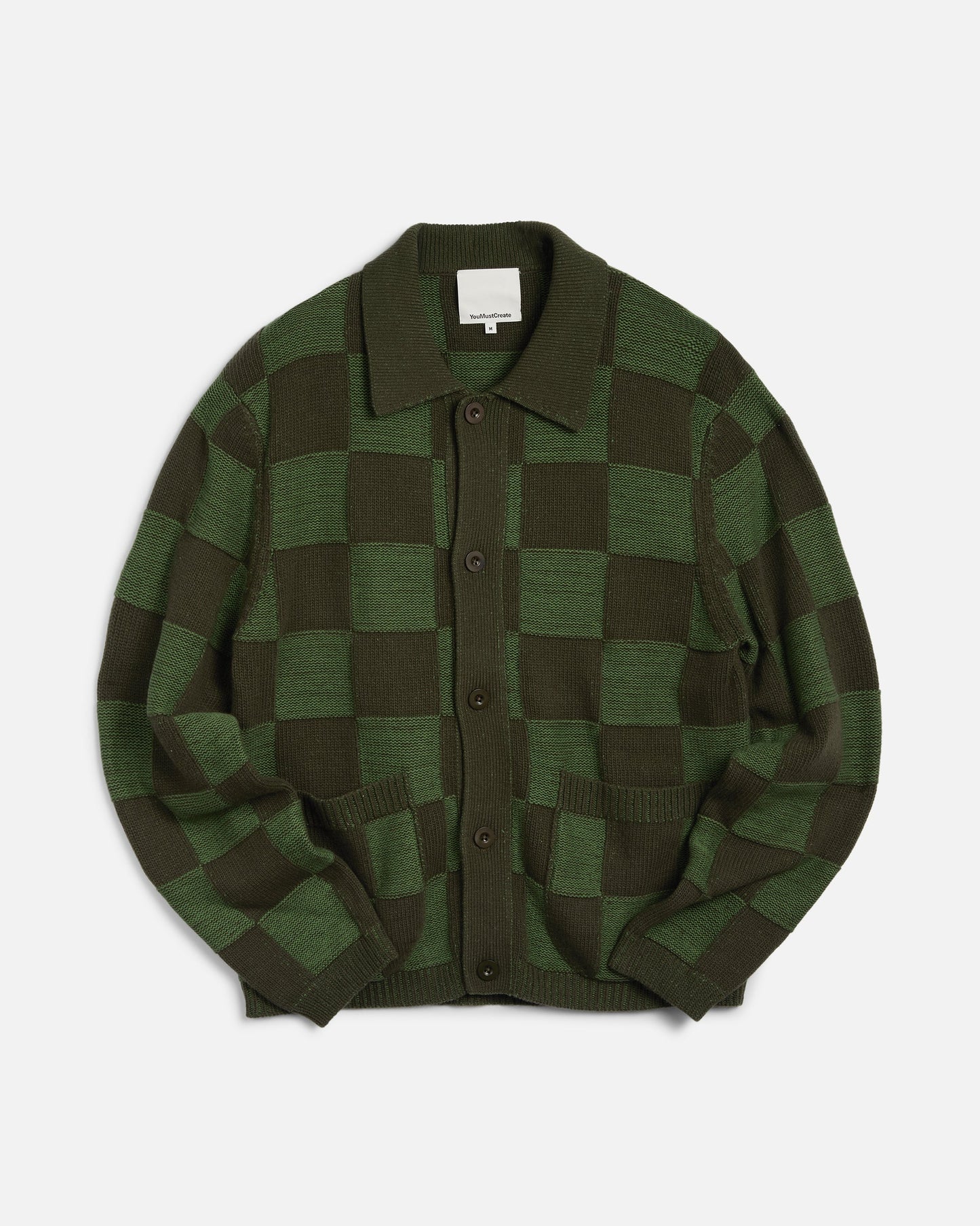 YMC - Baker Cardigan - Green