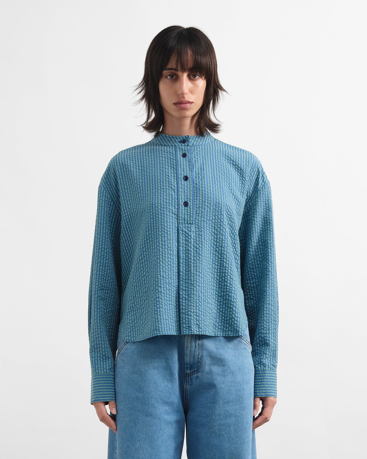 YMC - Ovelia Shirt - Blue