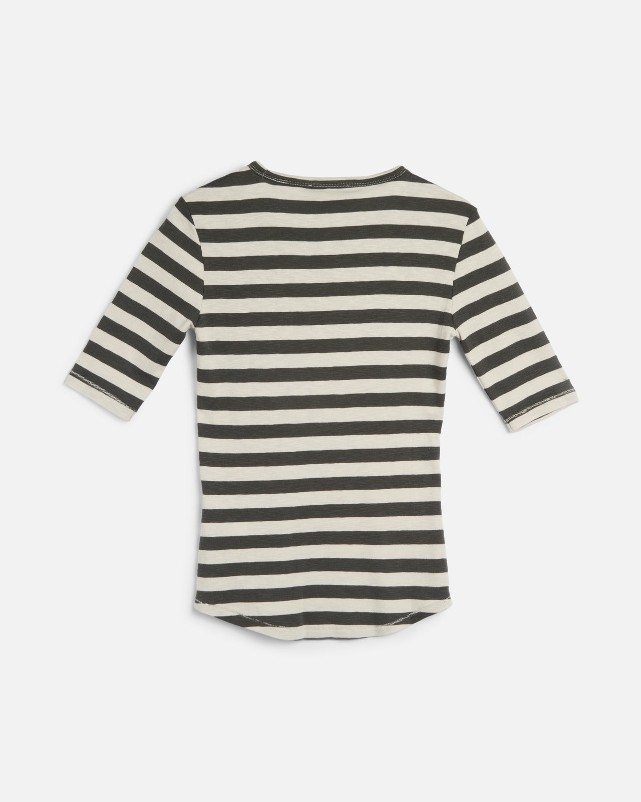 YMC - Charlotte SS Stripe Top - Grey