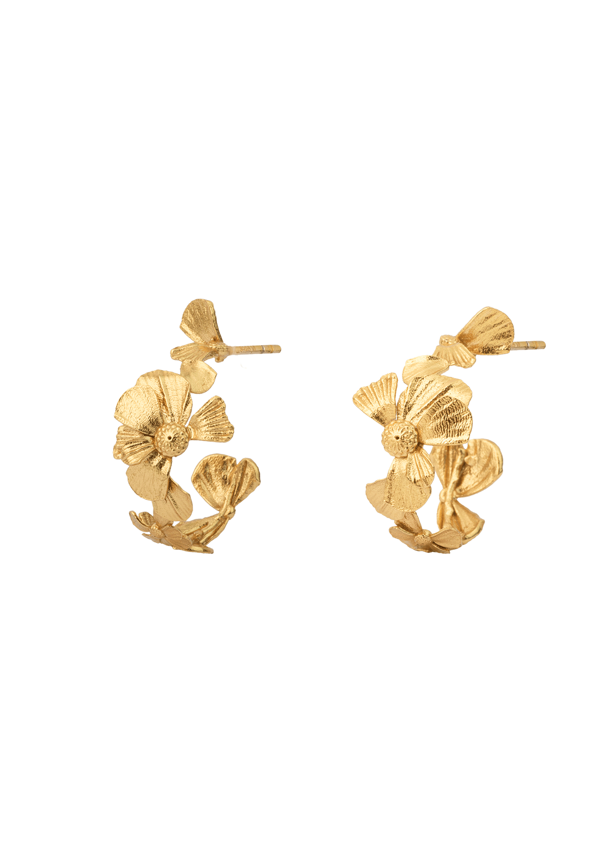 House of Vincent Wildflower Hoop Earrings