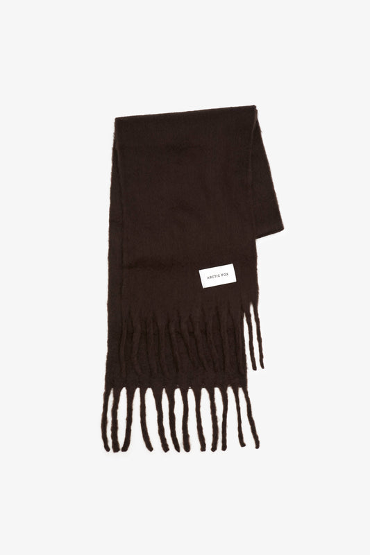 Arctic Fox & Co - The Reykjavik Scarf - 100% Recycled - Ground Coffee