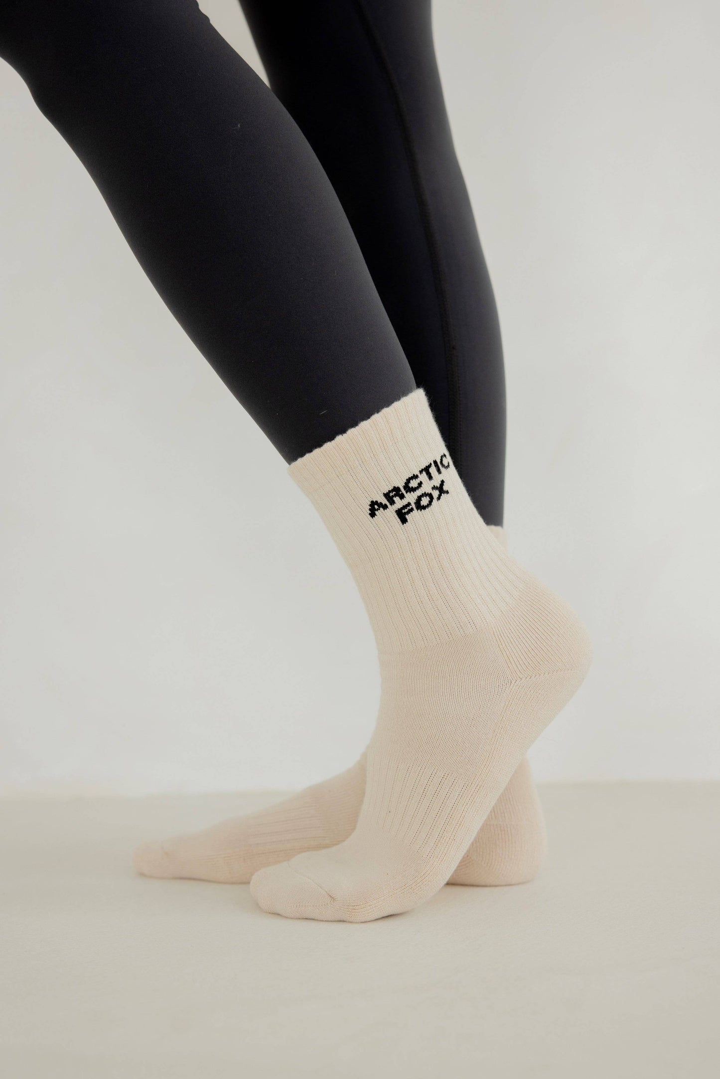 Arctic Fox & Co - Sporty Socks - 100% Bamboo - Off White