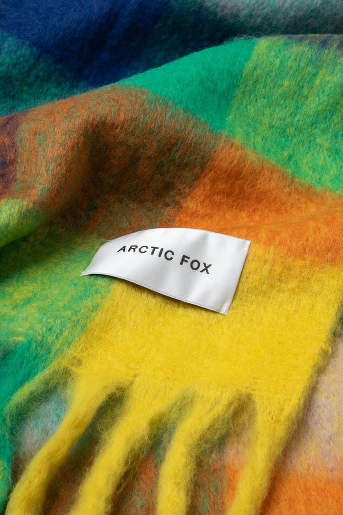 Arctic Fox & Co - The Reykjavik Scarf - 100% Recycled - Nordic Skies