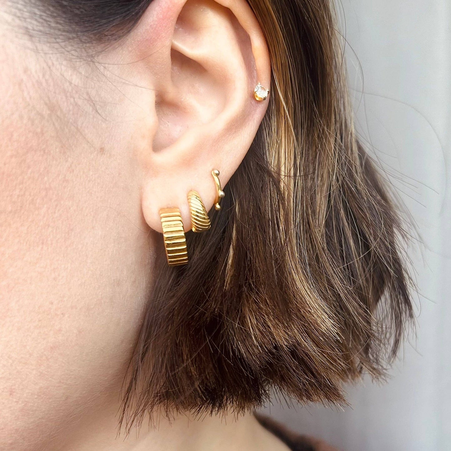 Little Nell Jewellery - Everyday Stella Hoop Earrings