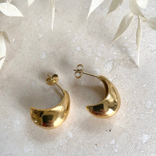 Little Nell Jewellery - Everyday Gold Droplet Earrings