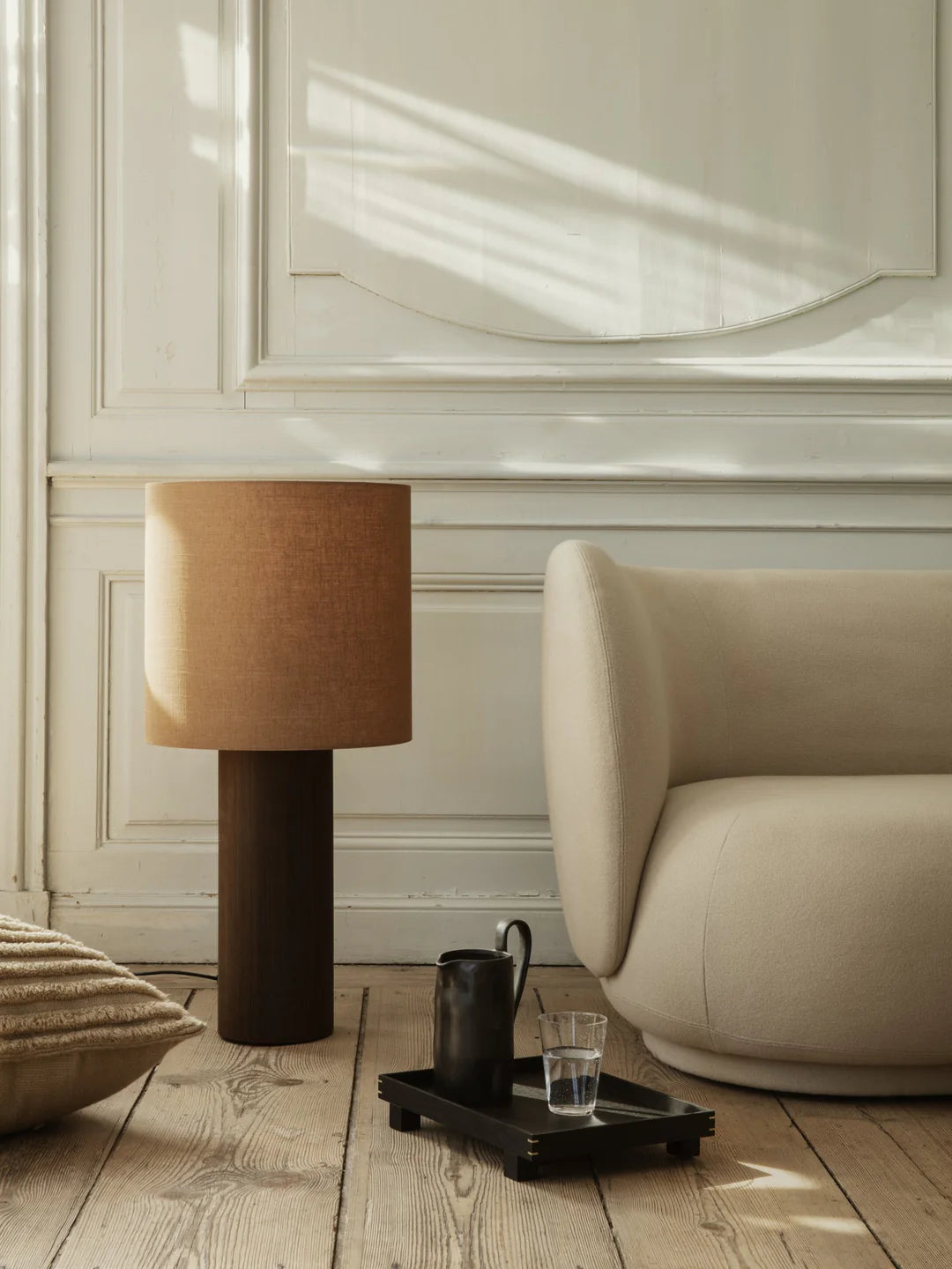 Ferm Living Post Floor Lamp and Base - Solid