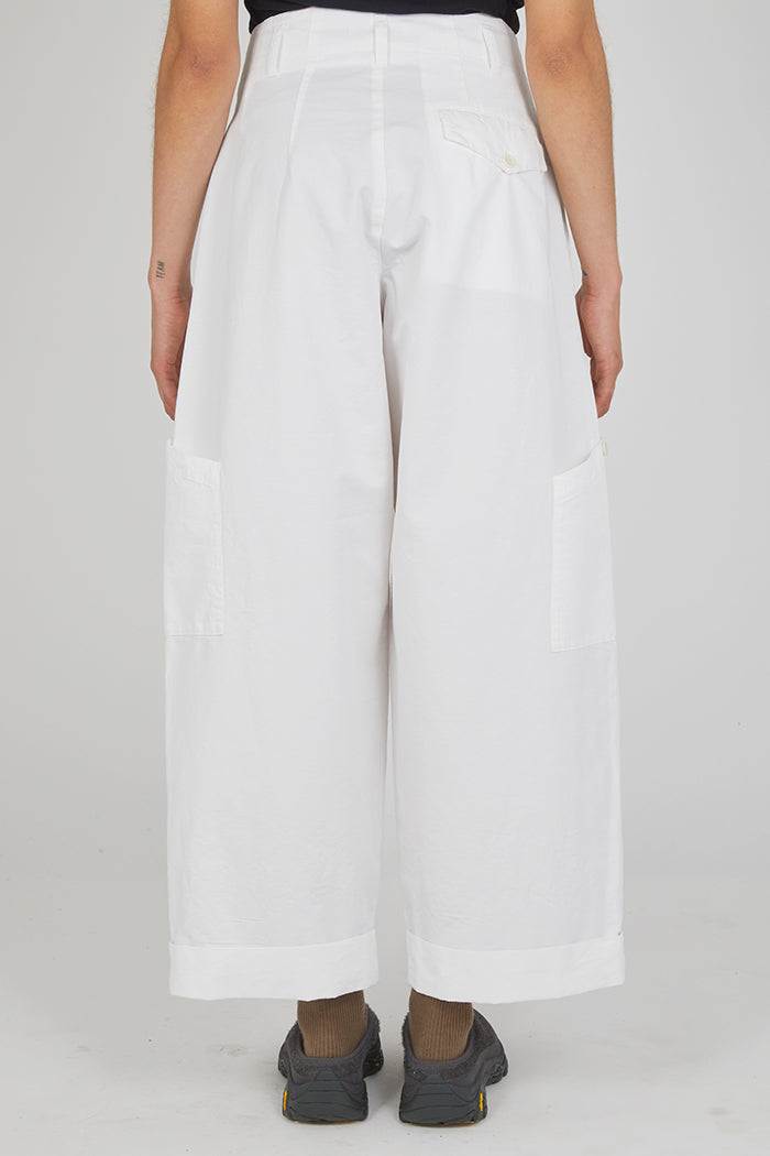 YMC - Grease Trouser - White