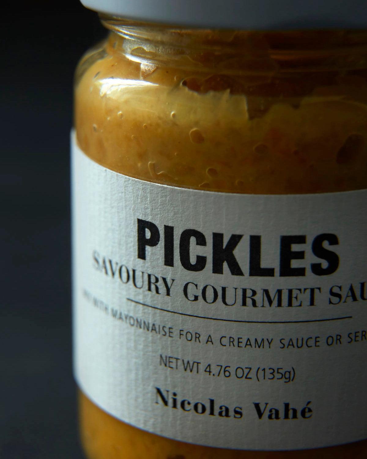 Nicolas Vahé Pickles Savoury Gourmet Sauce